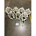 7x MANNEQUINS RETAIL SHOP DISPLAY BABY CHILD SITTING MANNEQUIN TAILORS DUMMIES