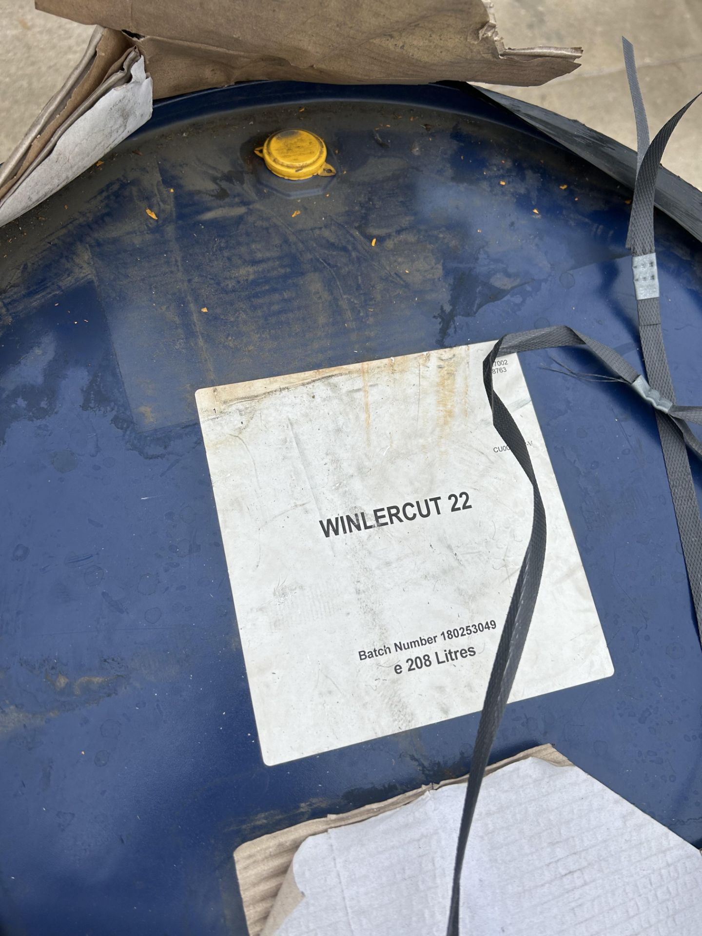 WINLERCUT 22 Machine Tool Slideway Lubricant Slideways Tables Oil 208L Drum New SEALED - Image 3 of 3
