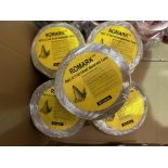 9x ROMARK REFLECTIVE ROAD MARKING TAPES - 50m EACH TAPE ROLL - RRP £540