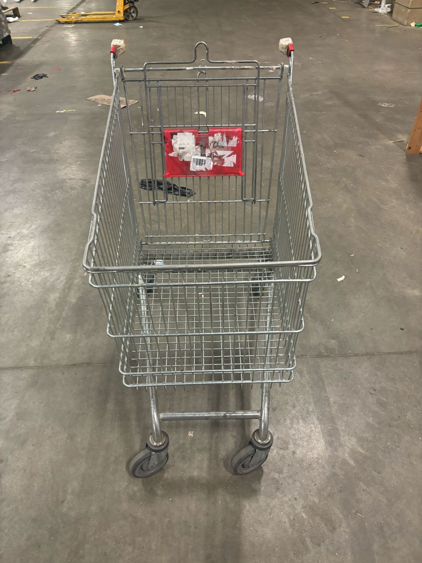 WAREHOUSE SHOPPING TROLLEY FOR WORKSHOP GOODS MOVEMENT MOBILE PICKING UNIT