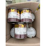 8x HMG PAINTS HARDENER 9051 Eplilife Standard / Epoxy Pitch - 1L SEALED