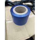 226x ROLLS ADESCO 164-25 100mm x 250mtr BLUE TAPE FILM BRAND NEW