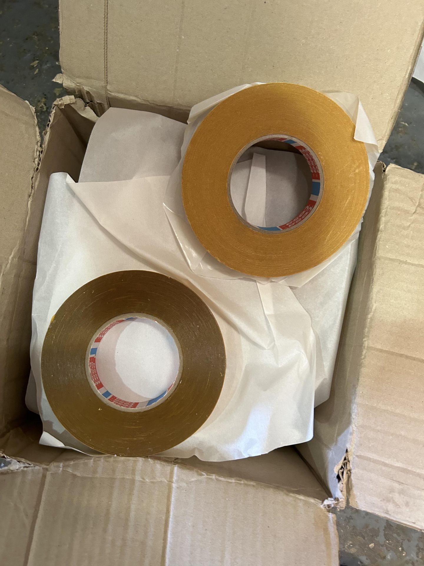 12X TESA 51970 DOUBLE SIDED 25mm x 50m STICKING TAPE - RRP £180