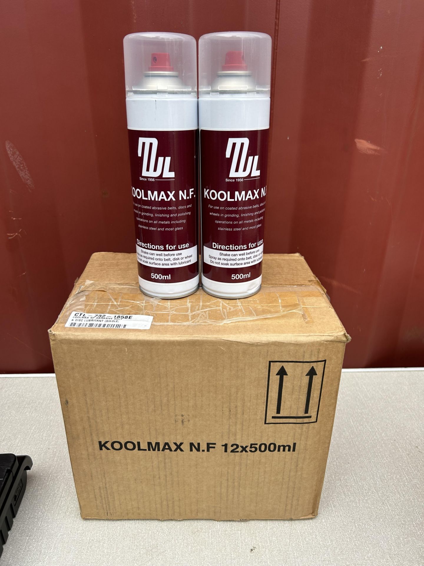 12x KOOLMAX NF COATED FOR USE ON ABRASIVE BELTS - 500ml