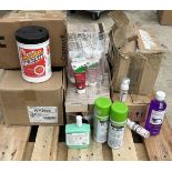 145x JOBLOT ASSORTED CLEANING & JANITORIAL SUPPLIES