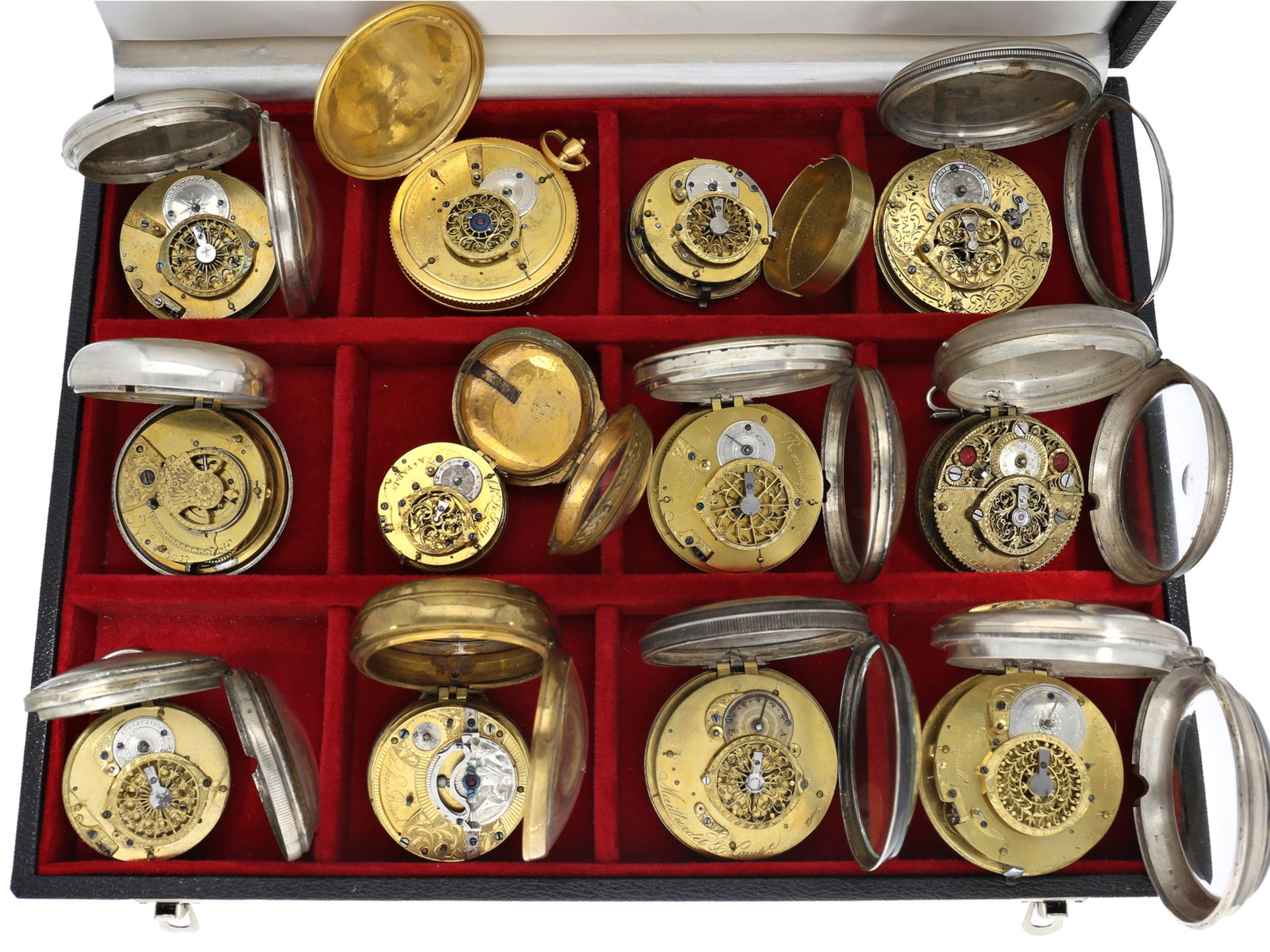 Interessantes Sammlung unterschiedlicher Taschenuhren, England, Frankreich, Schweiz - Image 2 of 6