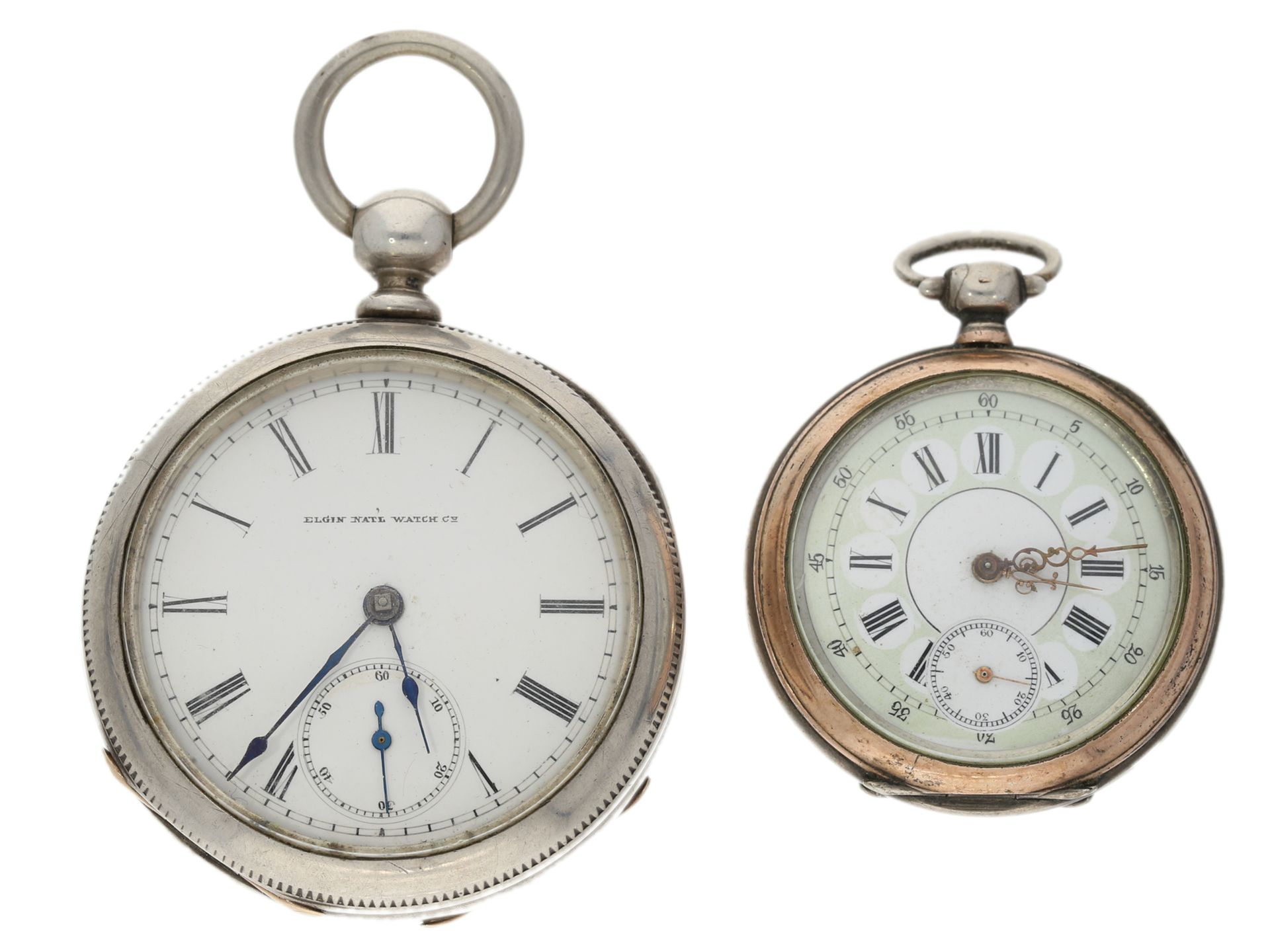 Konvolut aus 2 Taschenuhren und einer vintage Tissot-Armbanduhr