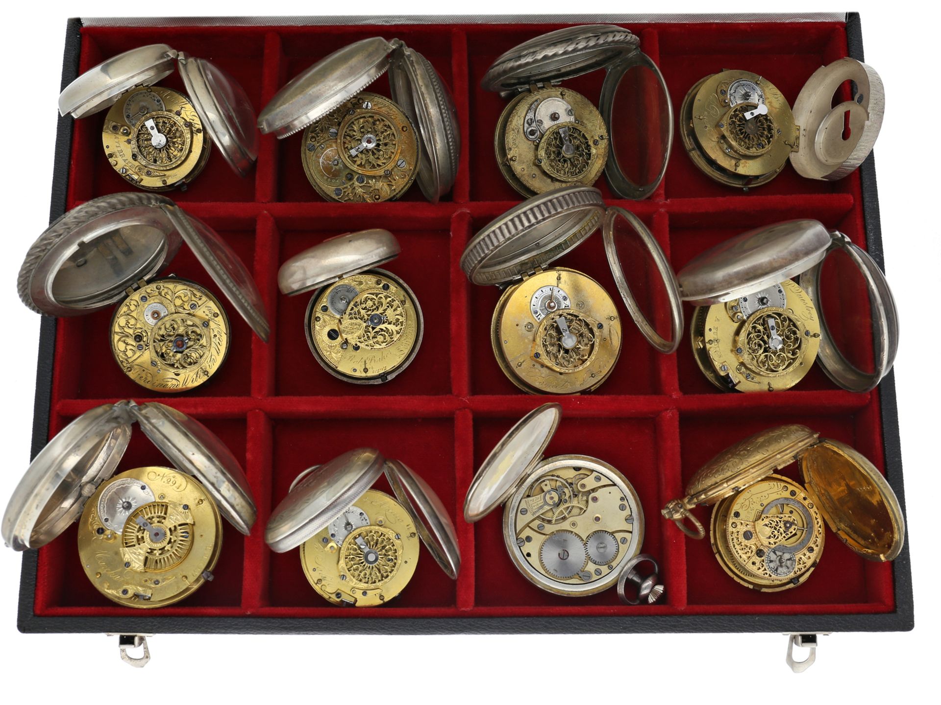 Interessantes Sammlung unterschiedlicher Taschenuhren, England, Frankreich, Schweiz - Image 6 of 6