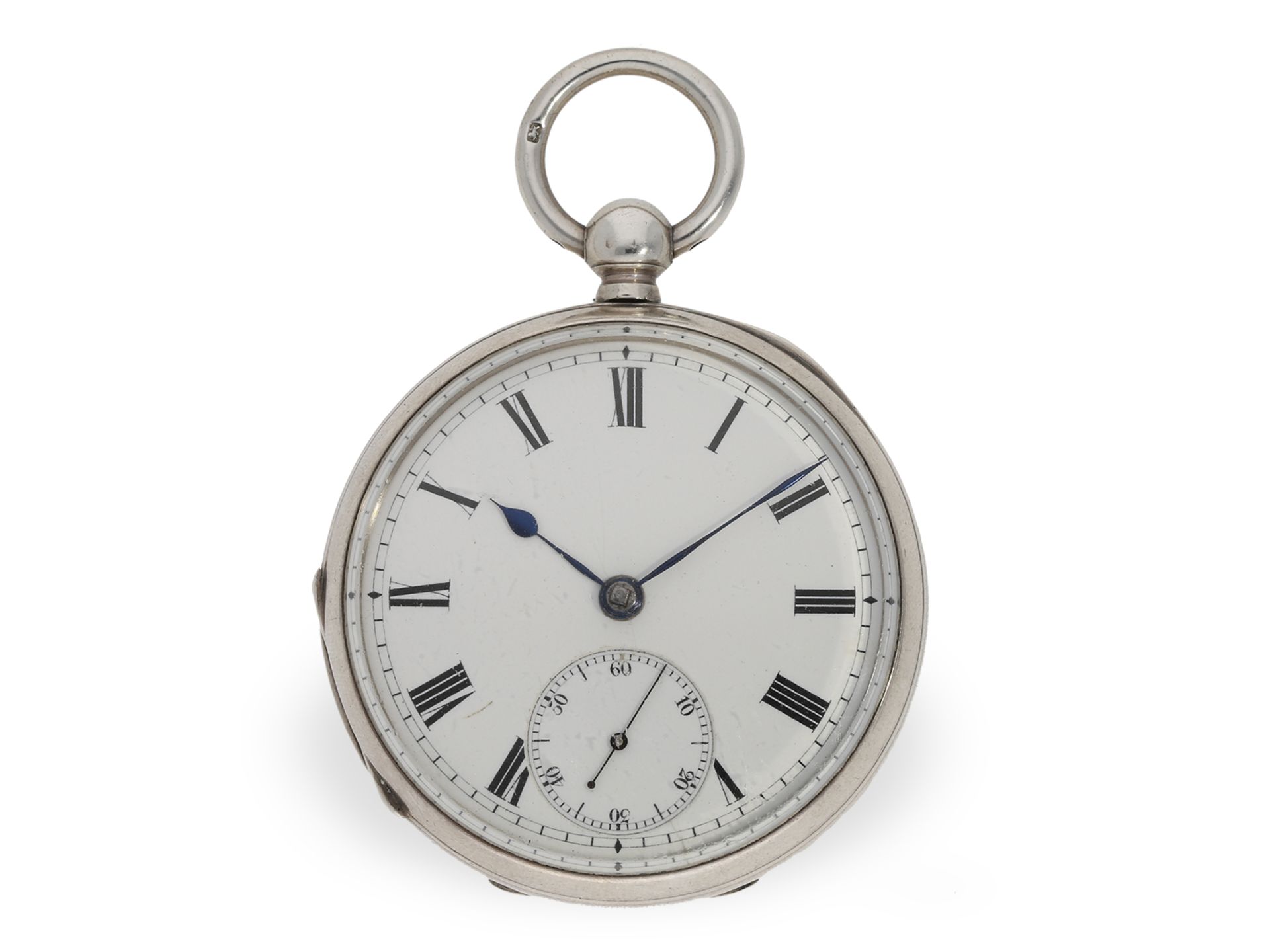 Taschenuhr: feines englisches Federchronometer, William John Watkins London 1899: Ca. Ø 51mm, ca.