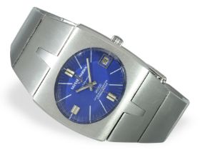 Armbanduhr: seltenes Ulysse Nardin Chronometer 36000 "Blue Dial" , verm. new-old-stock, 1972: Ca.