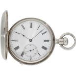 Taschenuhr: Glashütter Rarität, einziges bekanntes Ankerchronometer von Strasser & Rohde, ca.1880: