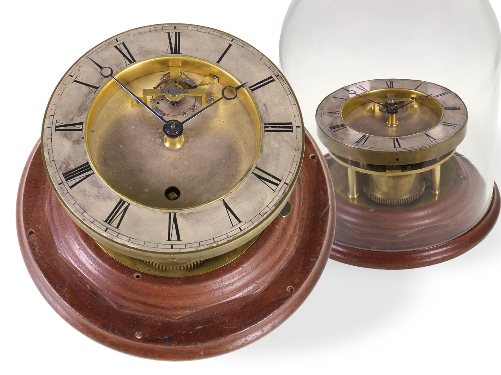 Unusual table chronometer/escapement model, possibly around 1840