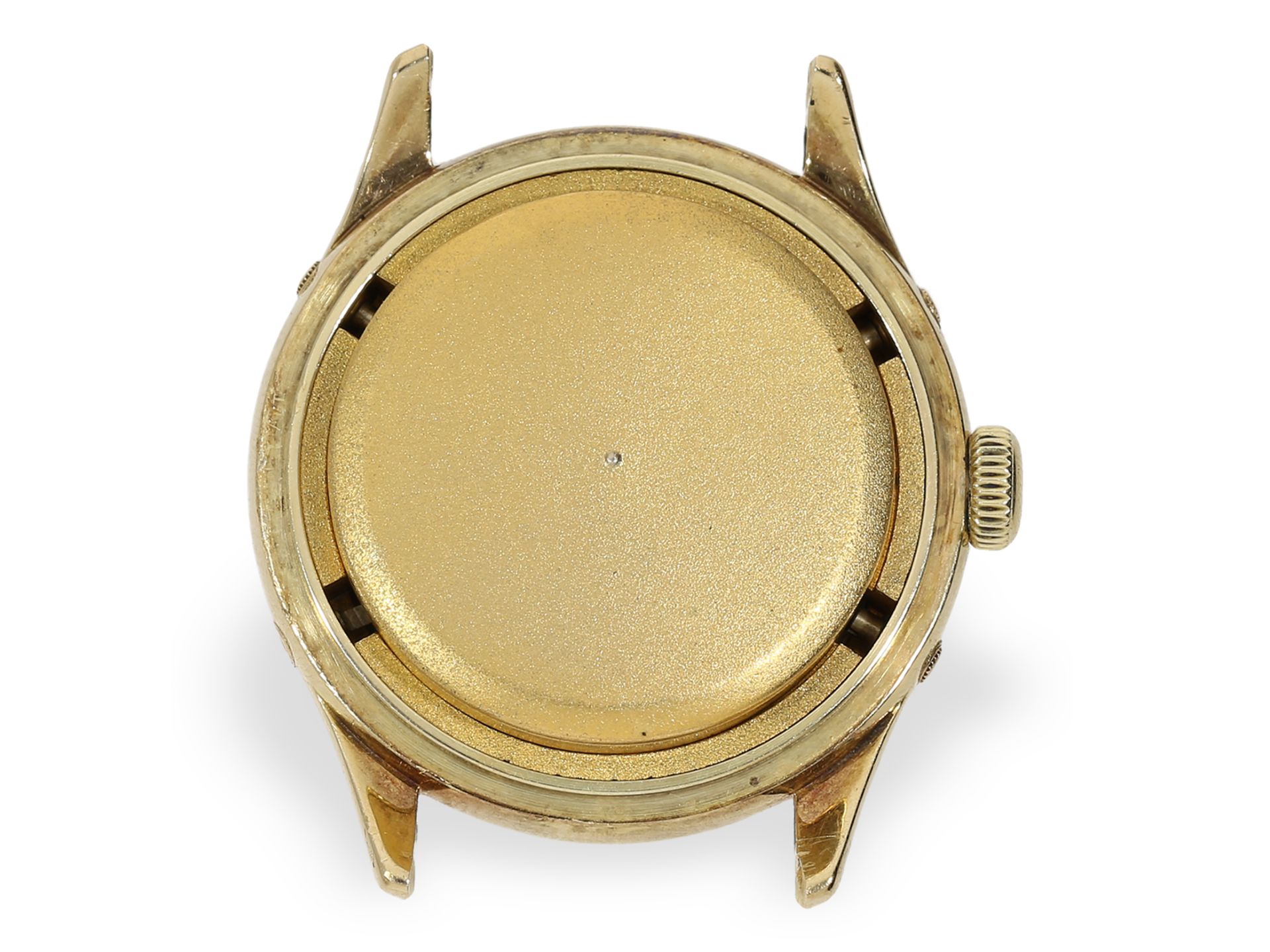 Wristwatch: wanted astronomical vintage Gübelin "Ipso-Matic", ca. 1950 - Image 7 of 8