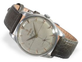 Armbanduhr: große Omega in Stahl mit seltenem "Honeycomb-Sector"-Dial, Ref. 2904, ca. 1959: Ca. Ø
