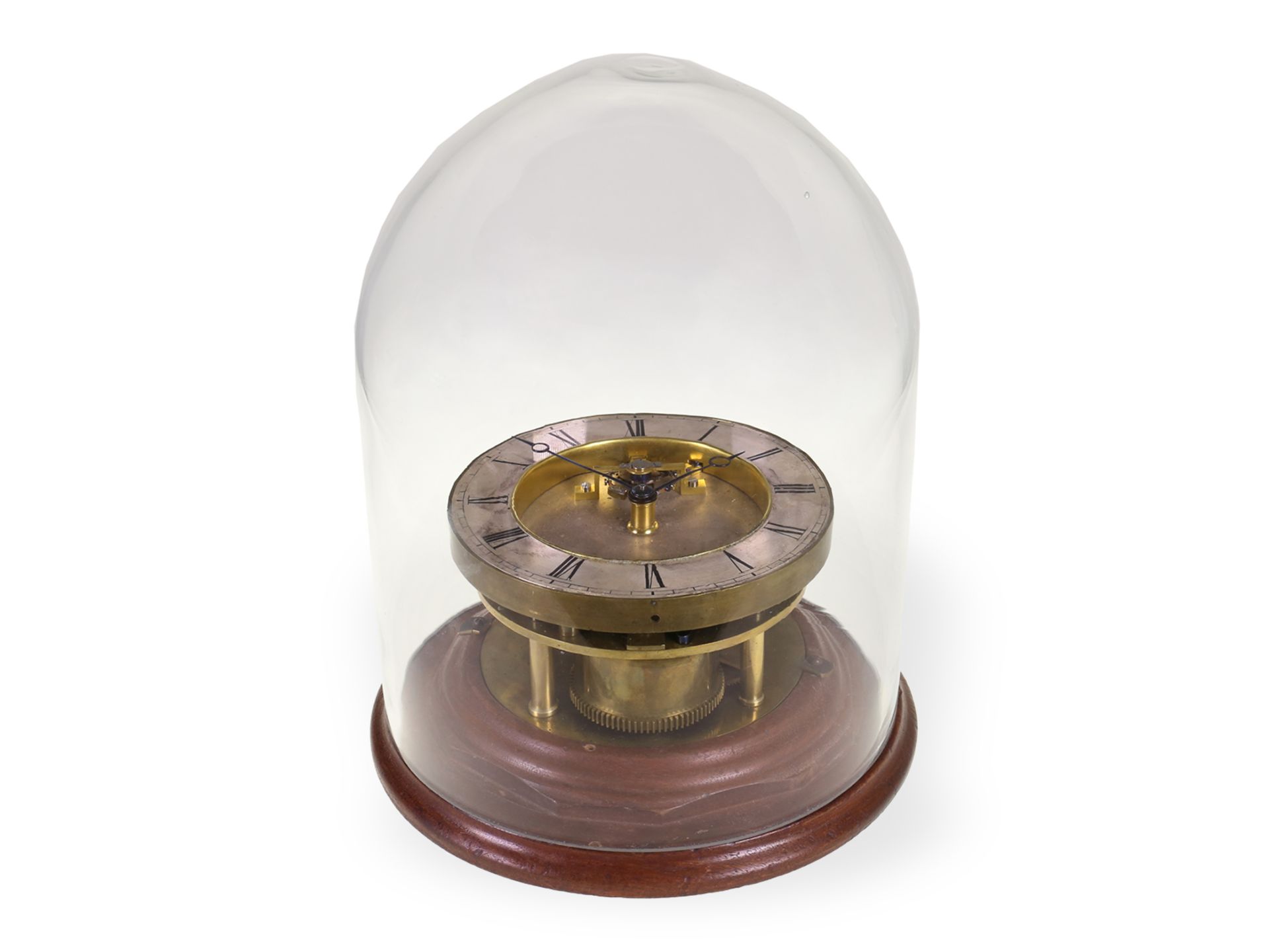 Unusual table chronometer/escapement model, possibly around 1840 - Image 4 of 4