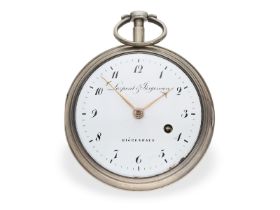Taschenuhr: sehr frühe, große Uhr der Jürgensen Dynasty, L & J Kjöbenhavn No.1761, ca. 1794: Ca.