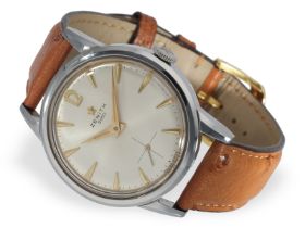 Armbanduhr: gesuchtes Zenith Chronometer Kal. 135, "Zenith 2000", ca. 1960: Ca.Ø 35mm, Stahl,