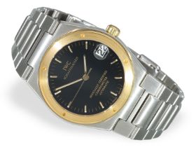 Armbanduhr: hervorragend erhaltenes IWC Chronometer "Ingenieur 3521", ca. 1992: Ca.Ø 34,5mm, Stahl/