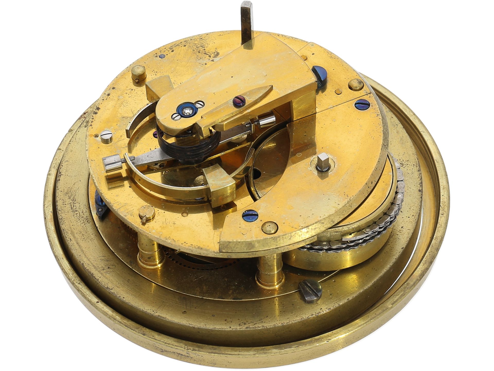Marine chronometer: important English one-day chronometer, Thomas Earnshaw London No.680, ca.1820 - Image 6 of 7