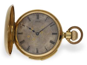 Taschenuhr: extrem frühe Goldsavonnette mit Repetition, Patek Philippe für Cairelli Rom um 1851,