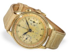 Armbanduhr: sehr seltener, großer Omega Ärzte-Chronograph 33.3CHRO mit 2-tone-Dial, ca. 1943: Ca.