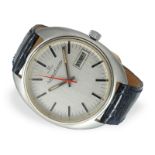 Wristwatch: Jaeger LeCoultre "Prototype" Day-Date No. 1275, ca. 1975