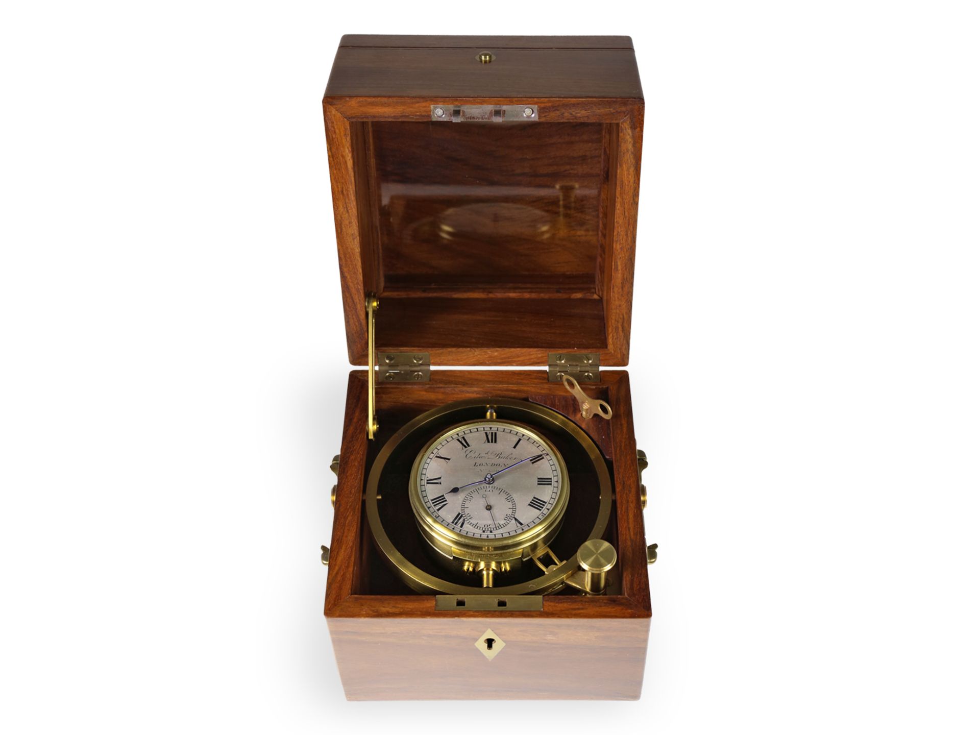 Marine chronometer: important English one-day chronometer, Thomas Earnshaw London No.680, ca.1820 - Image 4 of 7