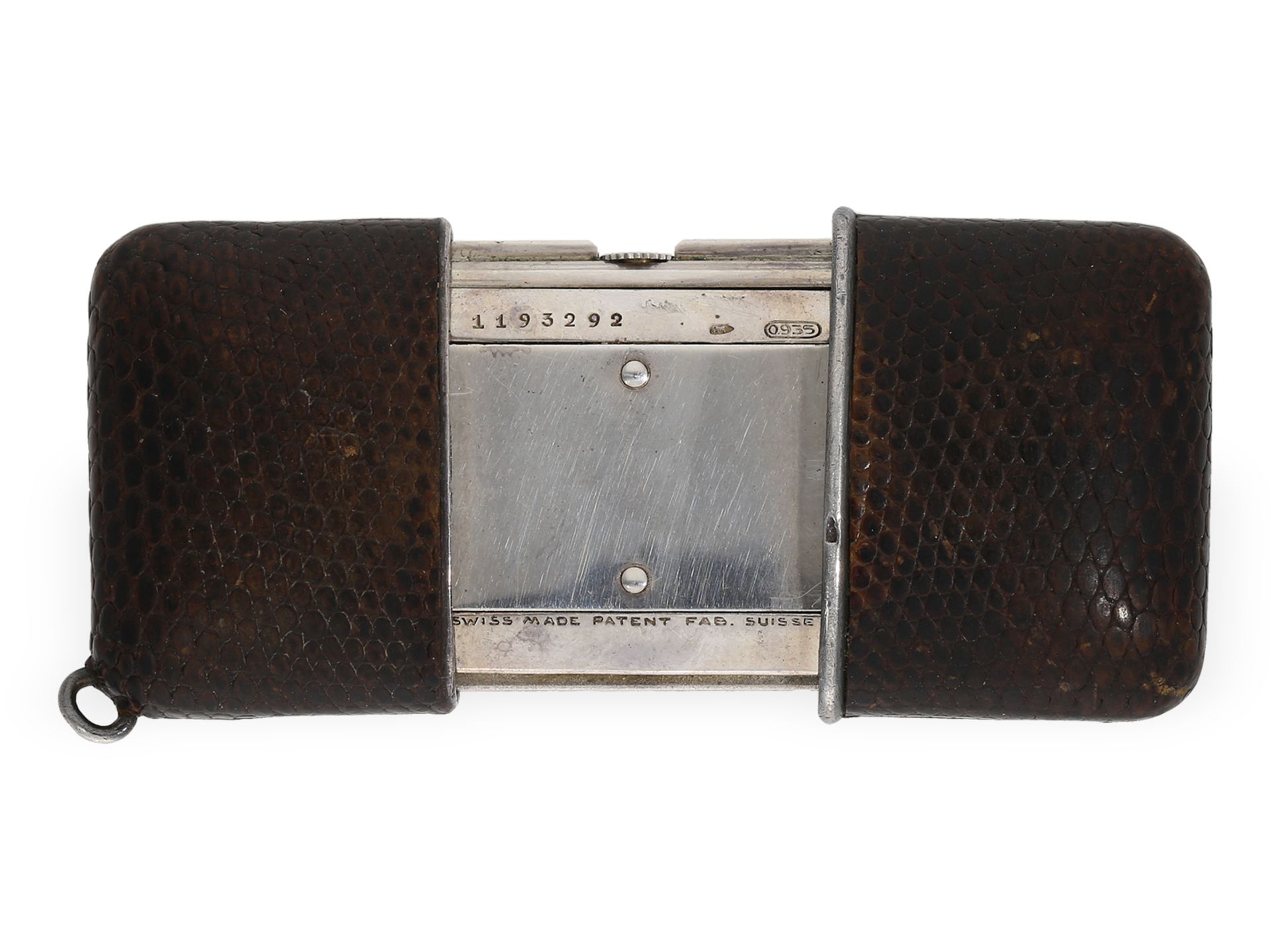 Pocket watch/travel watch: 4 Movado "CHRONOMETRE ERMETO", ca. 1950-60 - Image 6 of 8