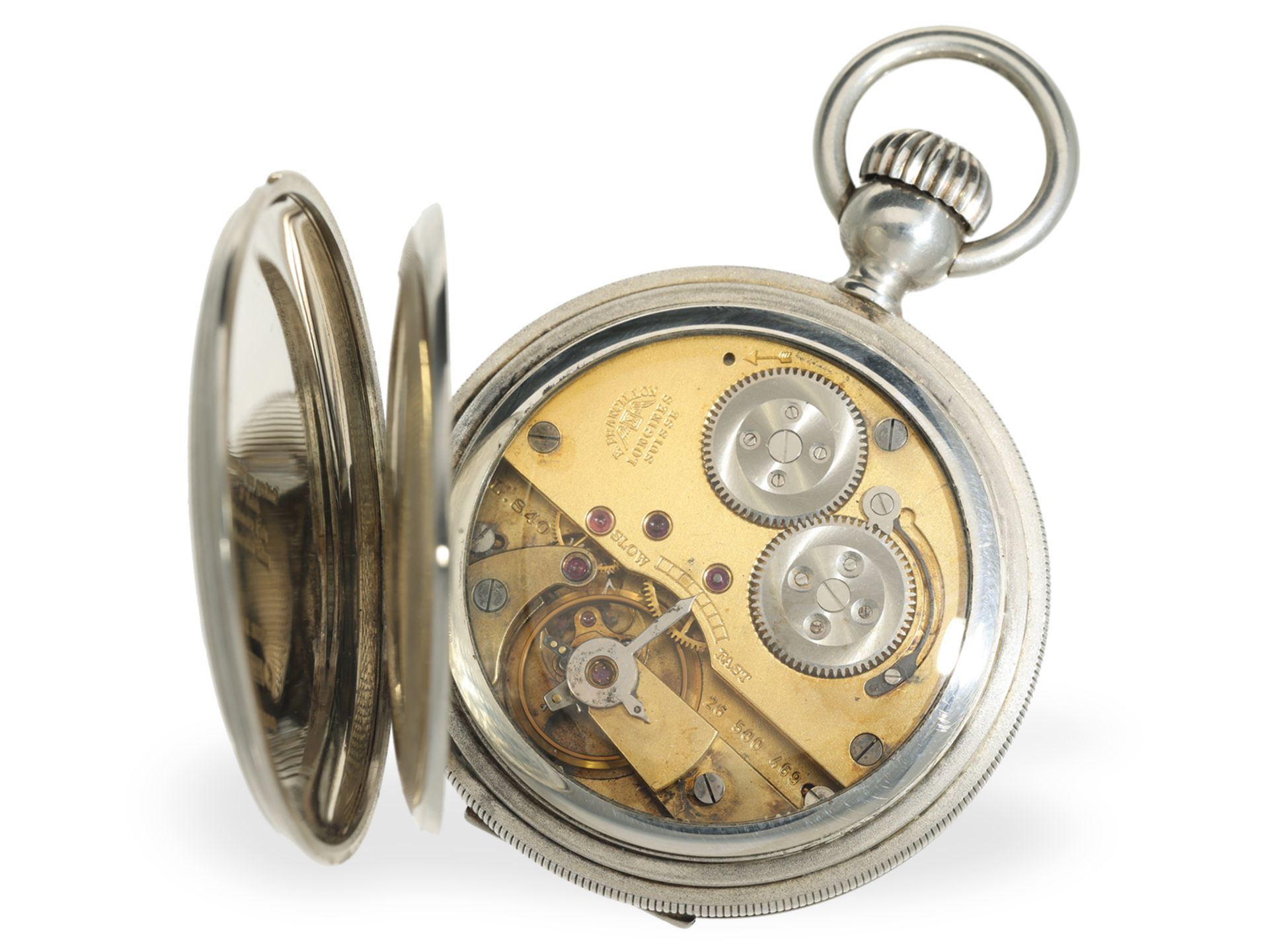 Pocket watch: rare, limited Longines Ernest Francillon 125th "1867" Ref. 840.8022, 399/1000 - Image 2 of 7