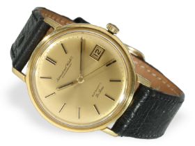 Armbanduhr: seltene IWC De Luxe Automatic Ref. R808A in 18K Gold, ca. 1966: Ca. Ø 35mm, 18K Gold,