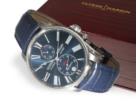 Armbanduhr: Extrem seltenes Ulysse Nardin Marinechronometer Cyprus Limited Edition No.1/15, Marine