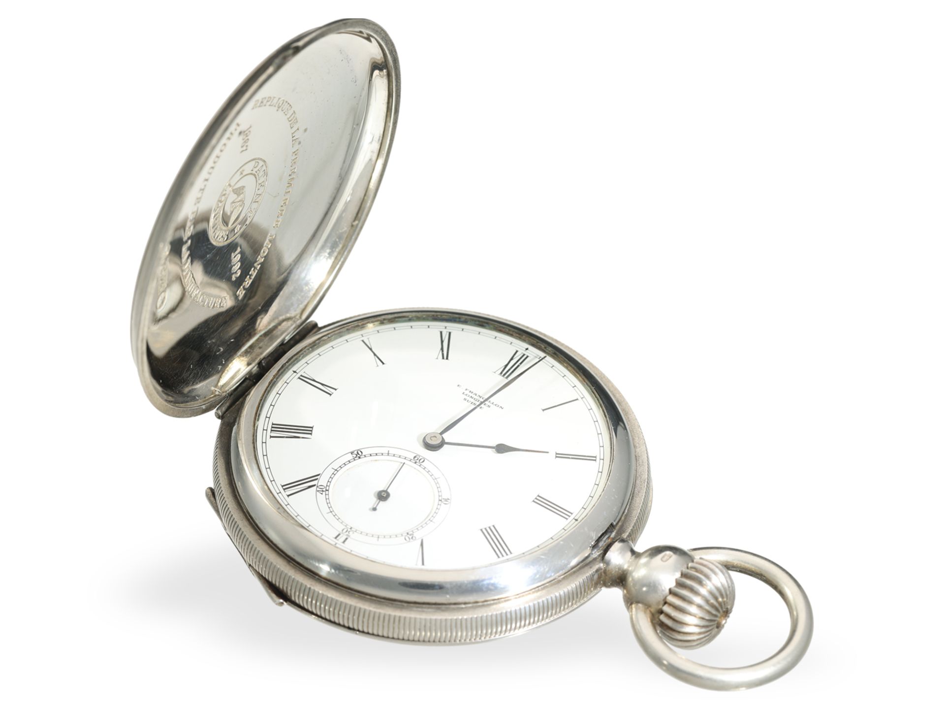 Pocket watch: rare, limited Longines Ernest Francillon 125th "1867" Ref. 840.8022, 399/1000 - Image 7 of 7