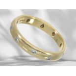 Ring: gelbgoldener Tiffany-Brillantring, 18K