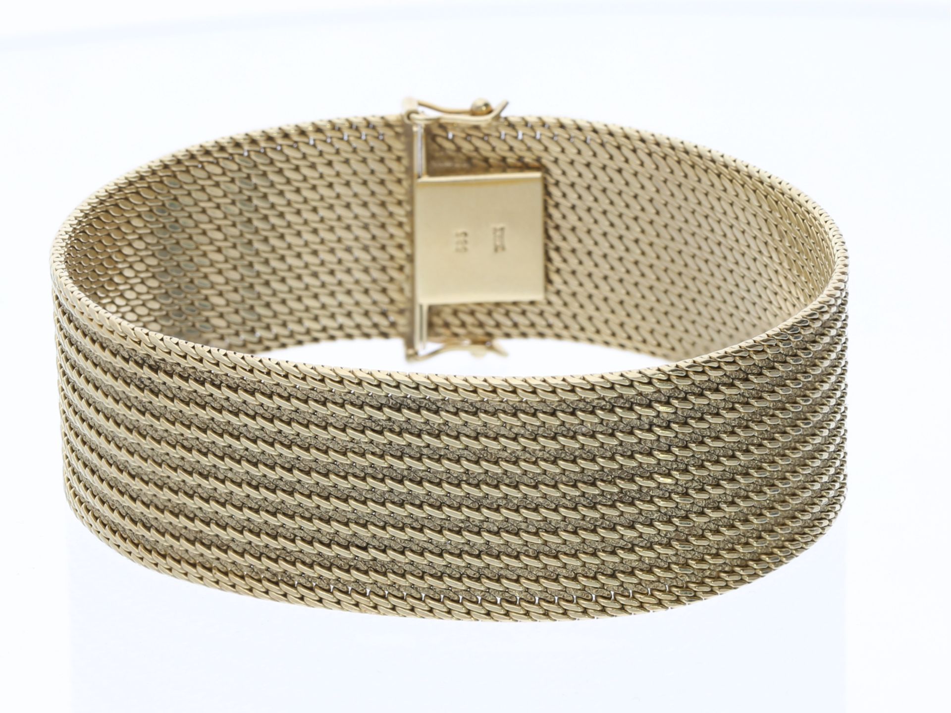 Breites und schweres vintage Goldschmiede-Armband