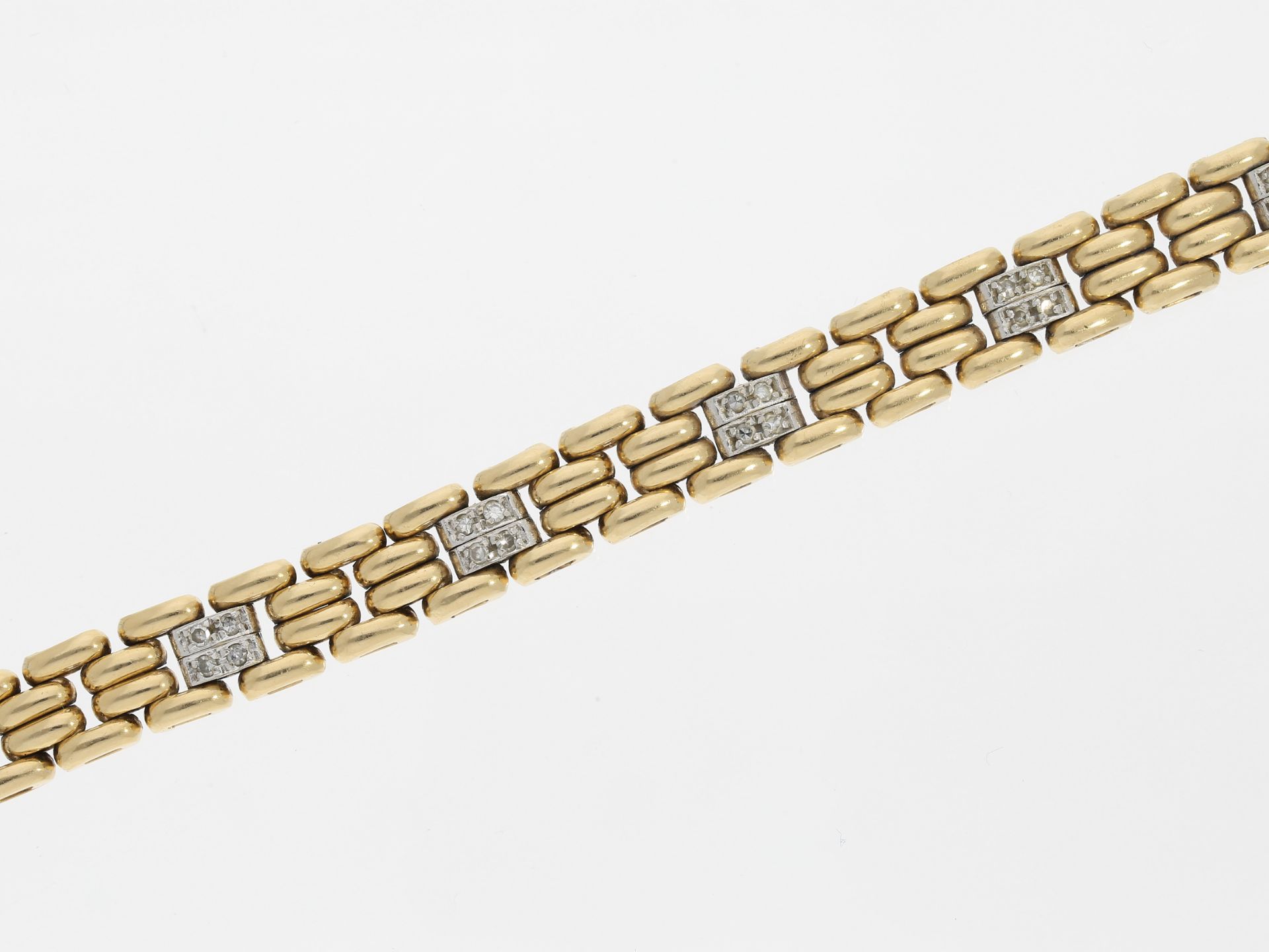 Armband: Goldschmiedearmband mit Diamanten - Bild 4 aus 4