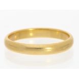 Ring: alter/antiker Trauring aus 900er Gold