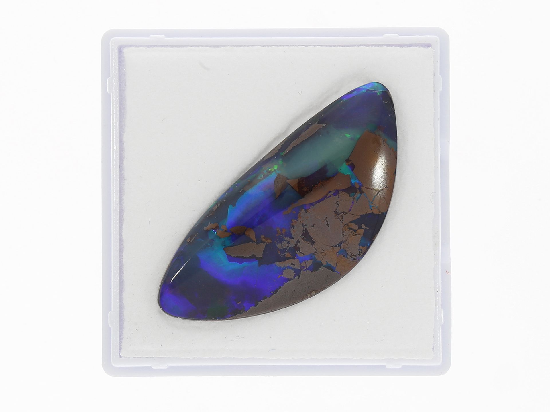 Natürlicher, Black-Opal aus Äthiopien ca. 12,5ct