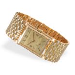 Armbanduhr: sehr große roségoldene Patek Philippe Herrenuhr um 1950, No. 970684