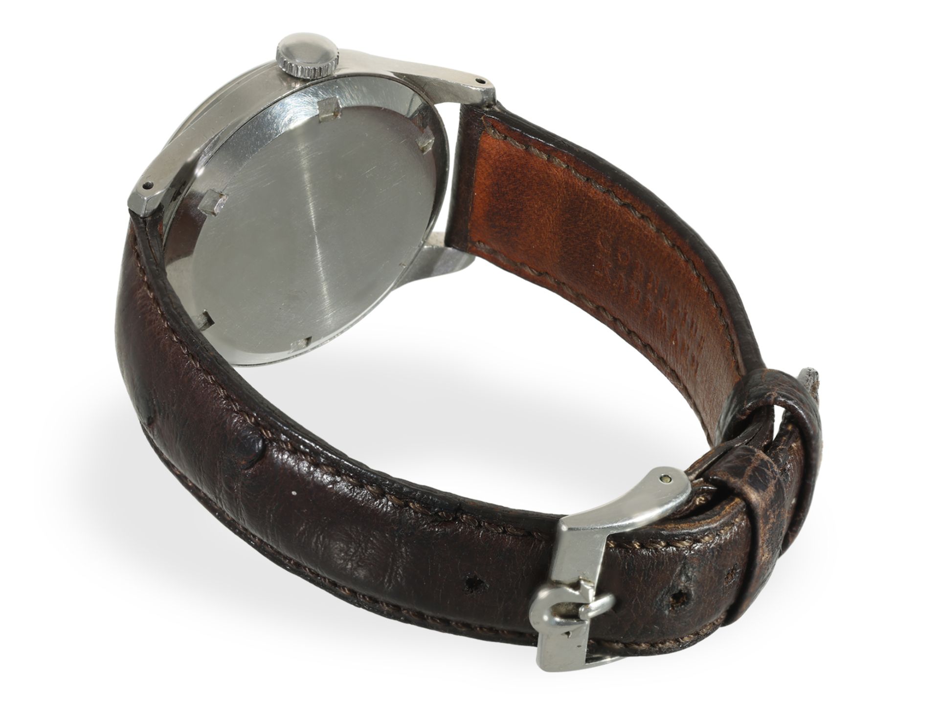 Armbanduhr: seltene, große Omega "Sei Tacche" Ref. 2383-6 von 1948 - Bild 3 aus 5