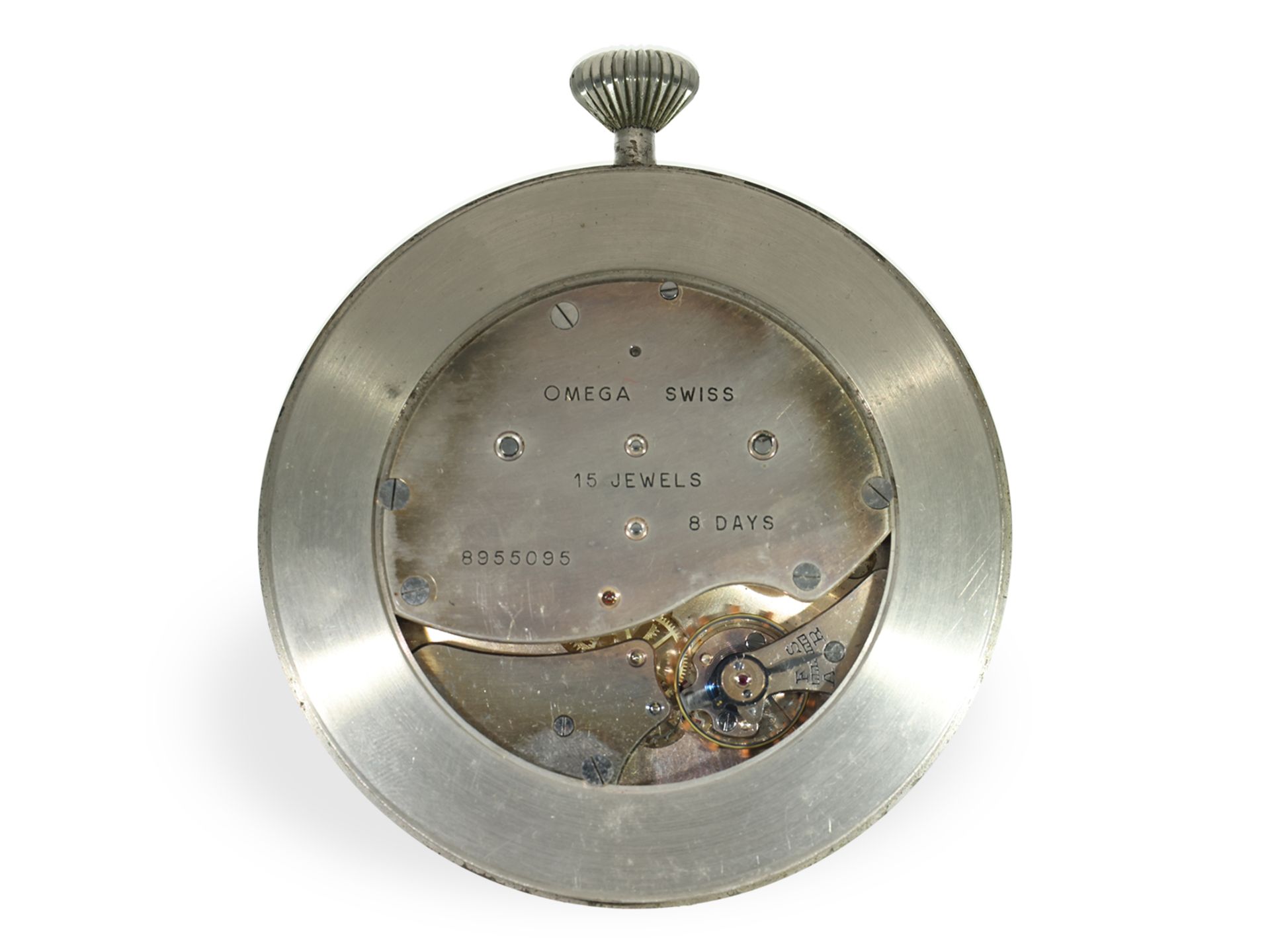 Dashboard watch: rarity, Omega automobile watch circa 1930 "8-Day" Ref. 301 - Image 2 of 3