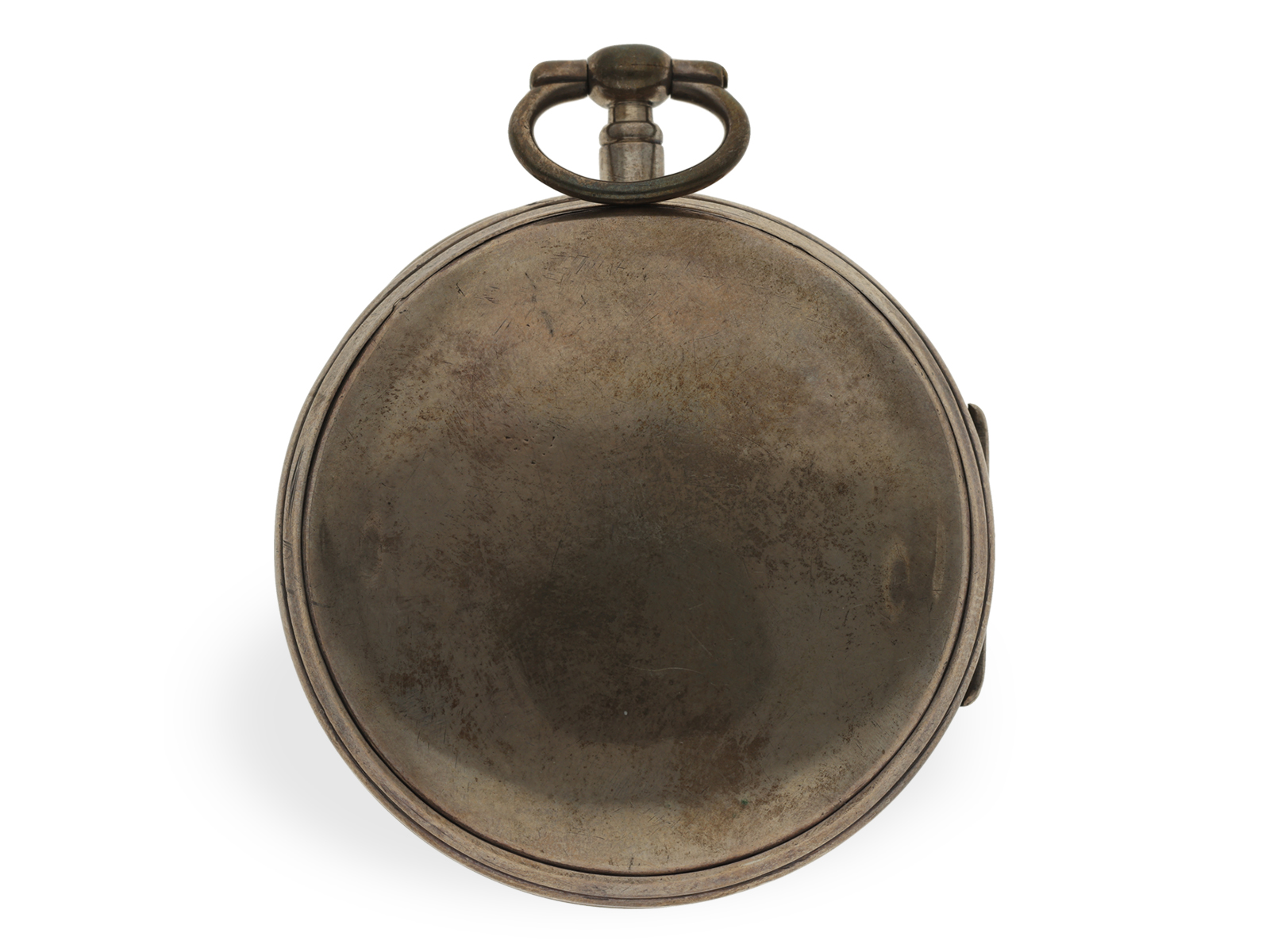 Pocket watch: large Swedish verge watch, Royal watchmaker Jacob Kock Stockholm 1737-1805 - Image 4 of 4