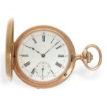Taschenuhr: Hochfeines Taschenchronometer 1er Qualität Gebrüder Eppner Berlin No. 69420, ca. 1889