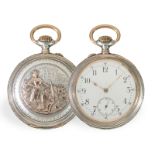 Taschenuhr: sehr seltene Schützenuhr von fantastischer Qualität, Piguet-Capt Lausanne 1894