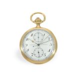 Pocket watch: extremely fine Vacheron & Constantin "Chronograph Compteur", ca. 1905