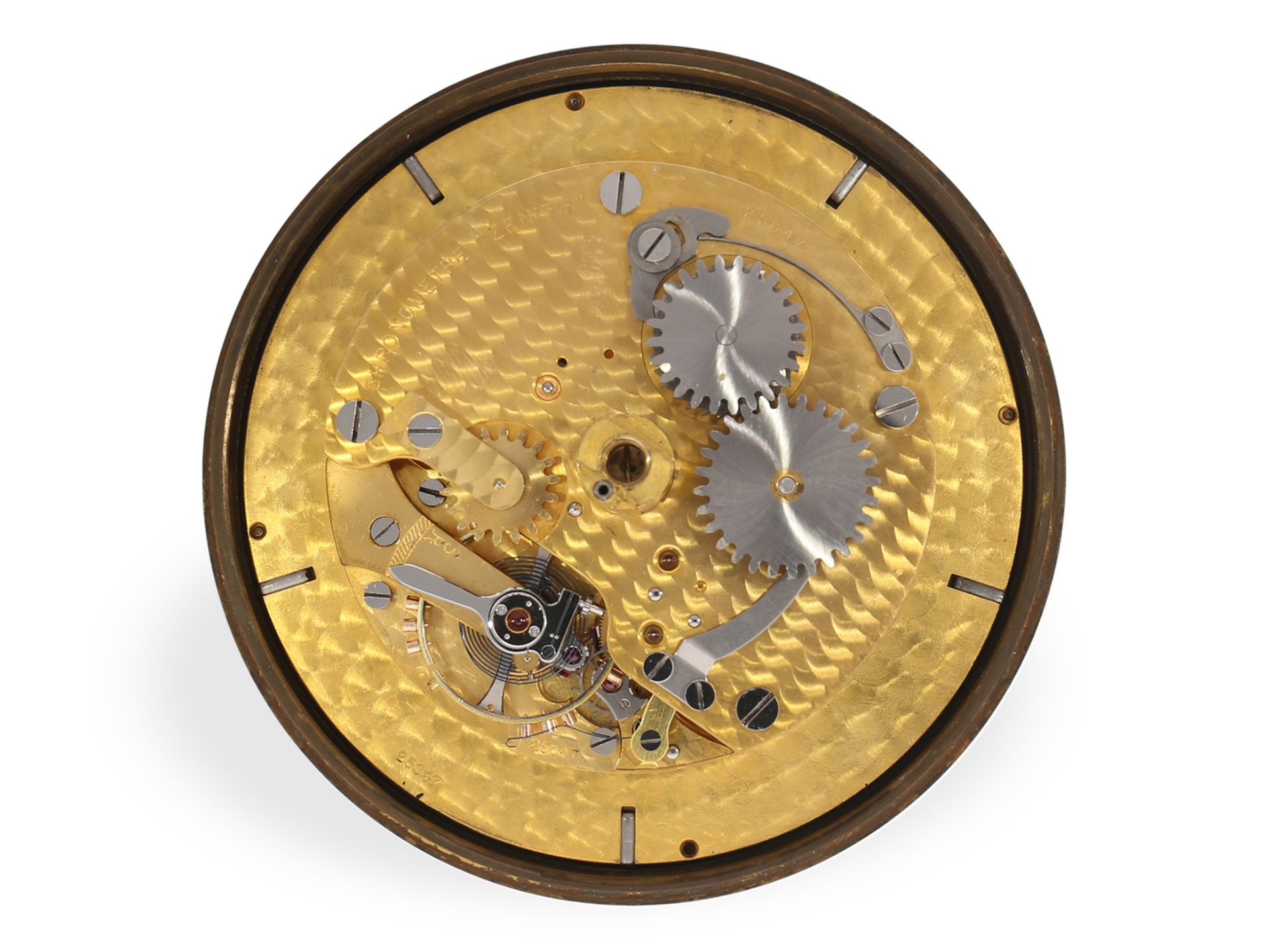 Hervorragend erhaltenes Zenith Marinechronometer, 30er Jahre - Bild 6 aus 7