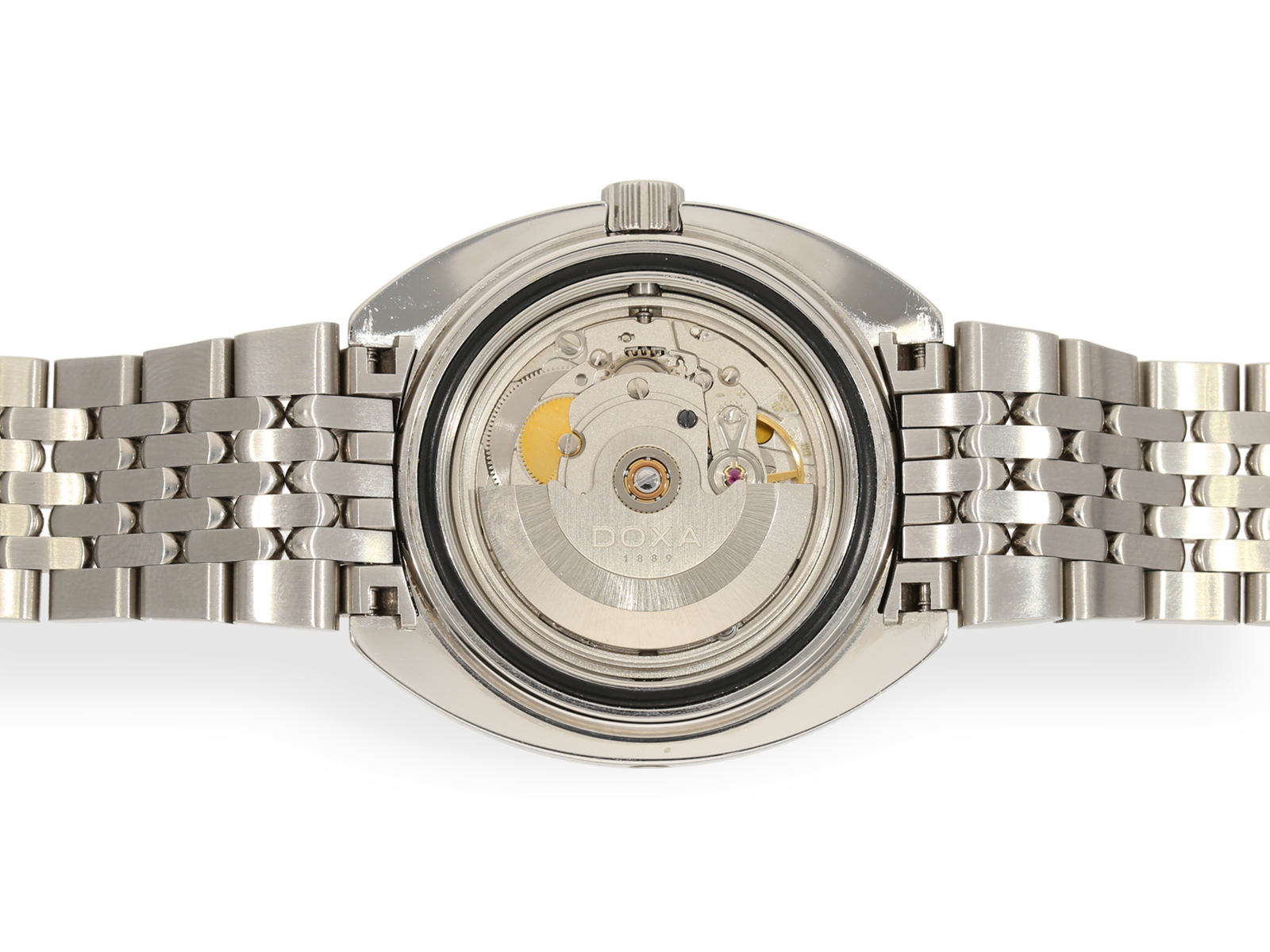 Armbanduhr: Moderne Taucheruhr von Doxa, Sub 300T Aquamarine, Full-Set von 2022 - Bild 5 aus 7