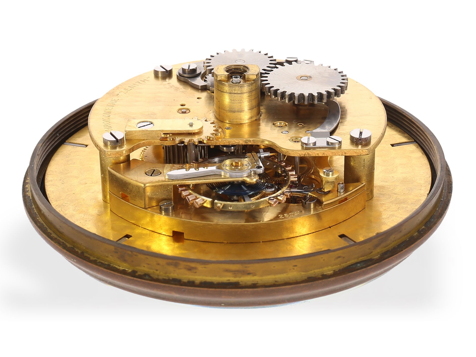 Hervorragend erhaltenes Zenith Marinechronometer, 30er Jahre - Bild 7 aus 7