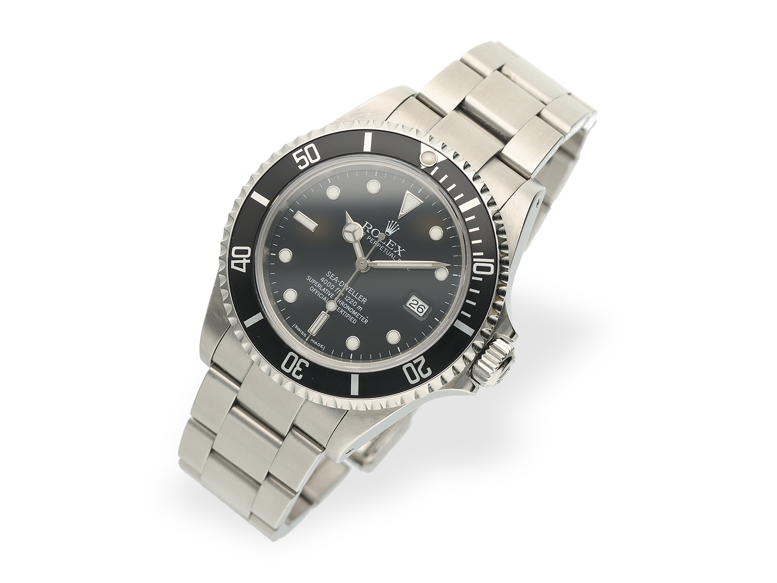 Wristwatch: Rolex Sea-Dweller REF. 16600, steel, box & papers, 2002/2003 - Image 2 of 10