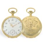 Taschenuhr: historisch interessante, hochfeine Patek Philippe mit Jugendstilgehäuse, Genf 1909