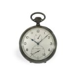 Pocket watch: rare Vacheron & Constantin deck chronometer with power reserve indicator, ca. 1940